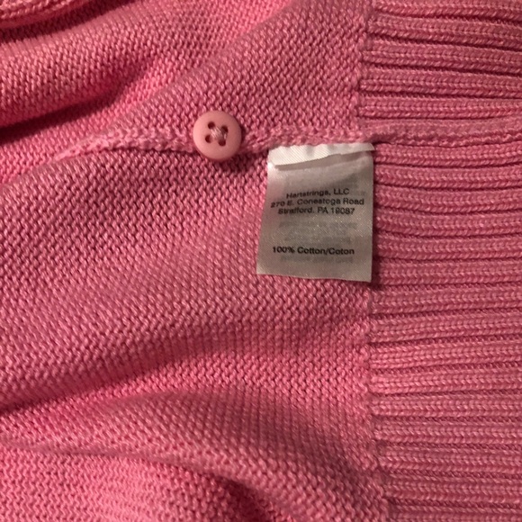 Hartstrings Girls Cardigan Pink Size 10-12 - Picture 10 of 11